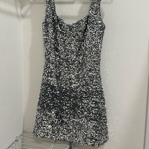 Princess Polly Miss Me Sequin Mini Dress